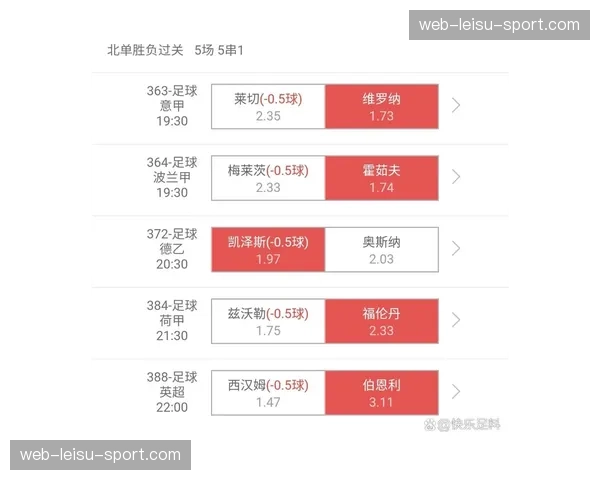 保级生死战前瞻：维罗纳与莱切为保级三分直接对话
